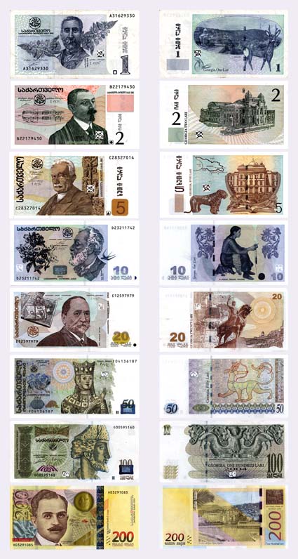georgian money