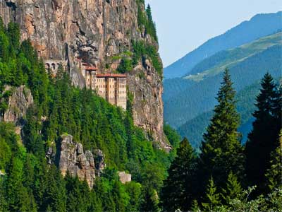 горный монастырь Панагия-Сумела